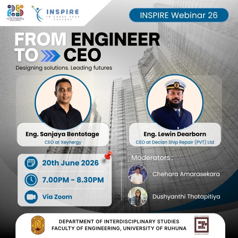 From Engineer to CEO: Designing Solutions, Leading Futures
