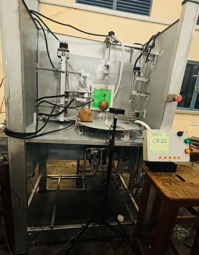 Design and fabrication of a Coconut Paring Machine