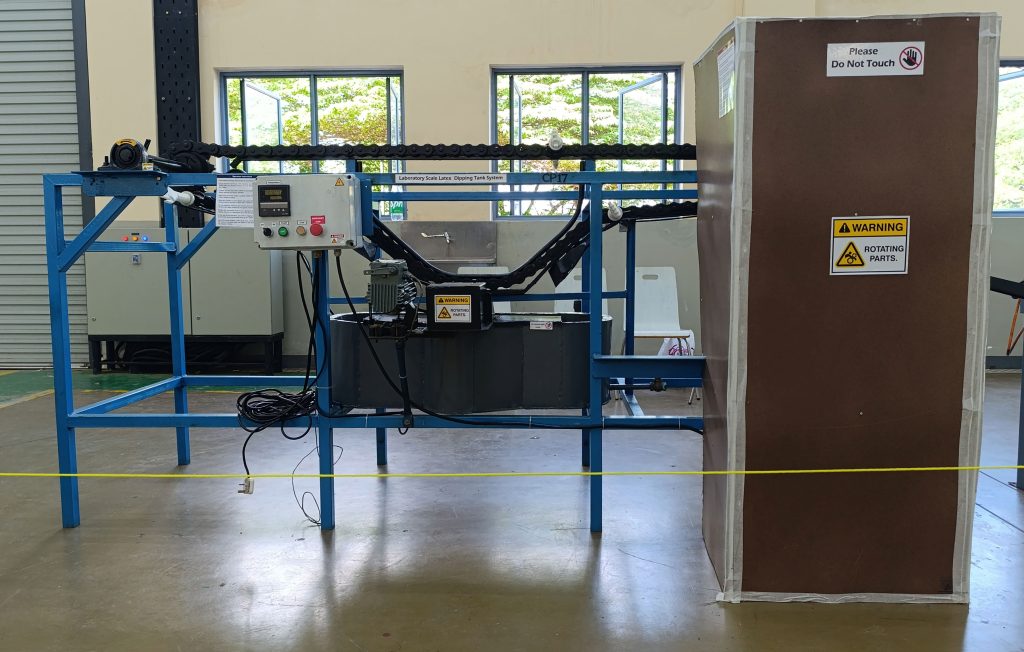 Design and Fabrication of an Automated Latex Dipping Tank for Sample Preparation