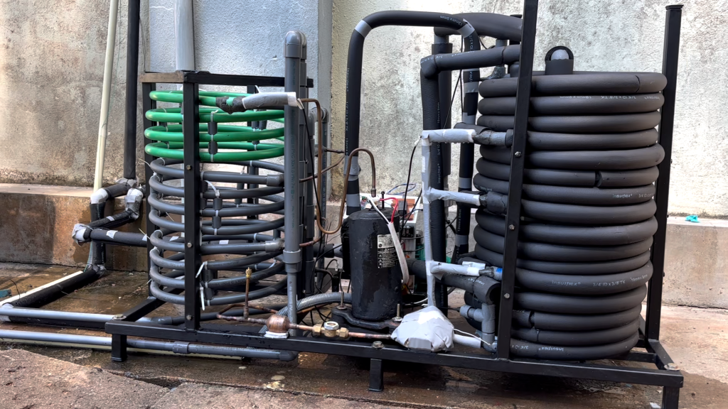 Design, Fabrication And Testing Of A Water-Cooled Chilled Water AC System To Replace A Split Type 12000 BTU Air-Cooled AC System