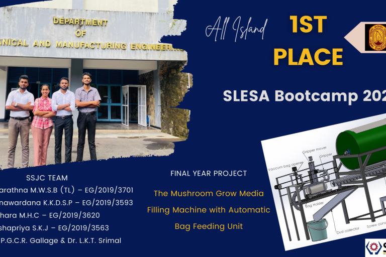 Team SSJC Secures All-Island First Place in University Category at SLESA 2024 for Innovative Engineering Project