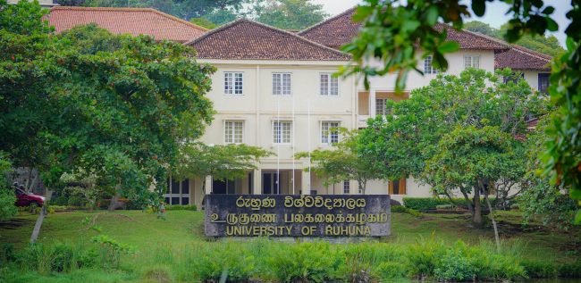 Ruhuna Among Three Sri Lankan Universities in the World 39s Top 2000