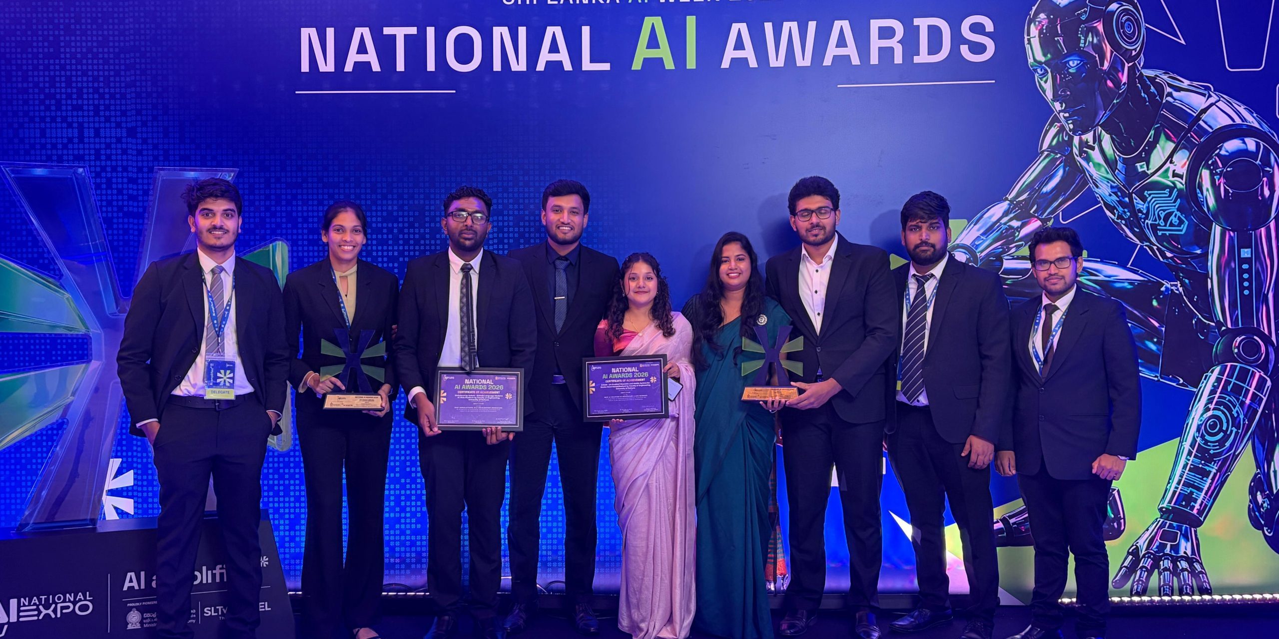 Faculty of Engineering Shines at National AI Awards 2026 with Three Major Recognitions